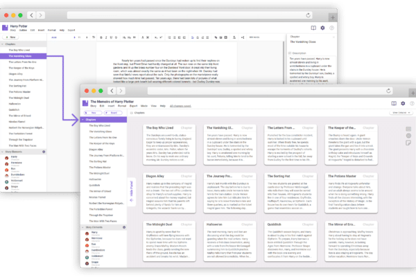 LivingWriter Interface